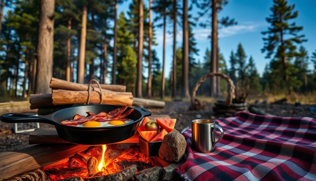 campfire breakfast