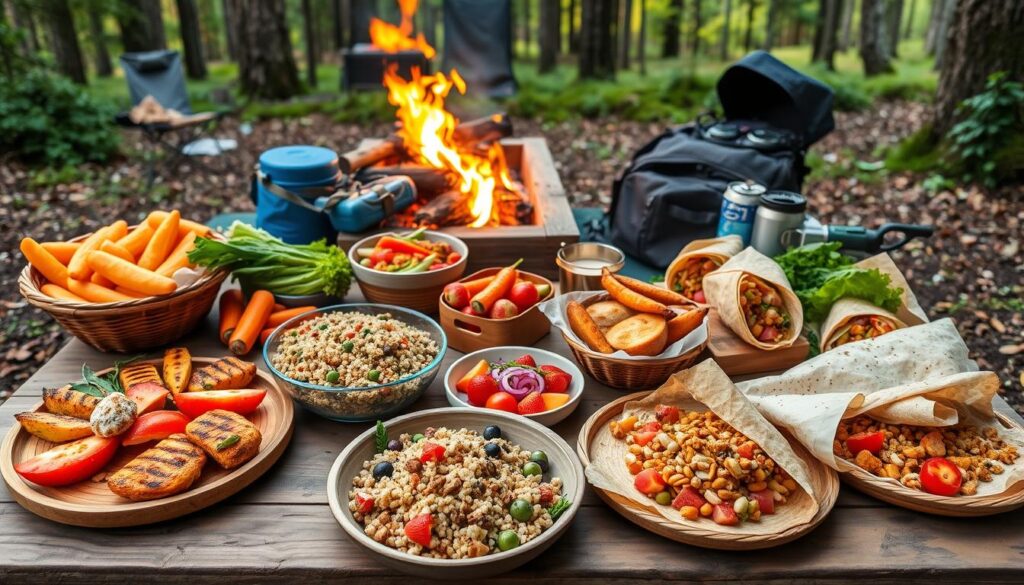 healthy camping meals