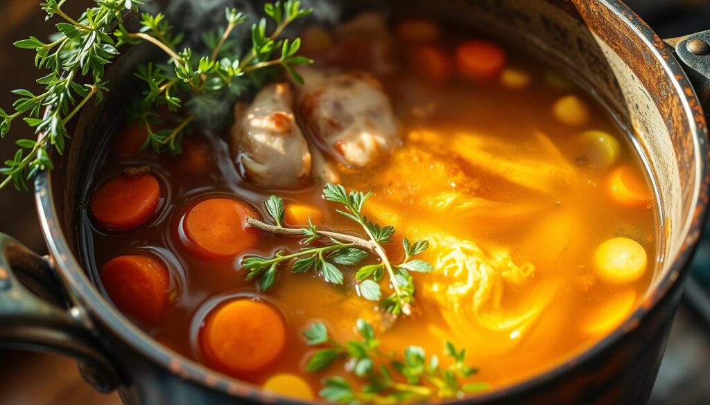 homemade broth